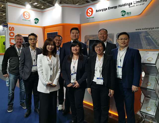 錦州陽光能源攜最新高效組件亮相2019年慕尼黑國際太陽能技術(shù)博覽會