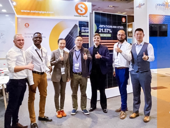 展會速遞 | 走進“彩虹之國”！陽光能源高能亮相南非國際太陽能展
